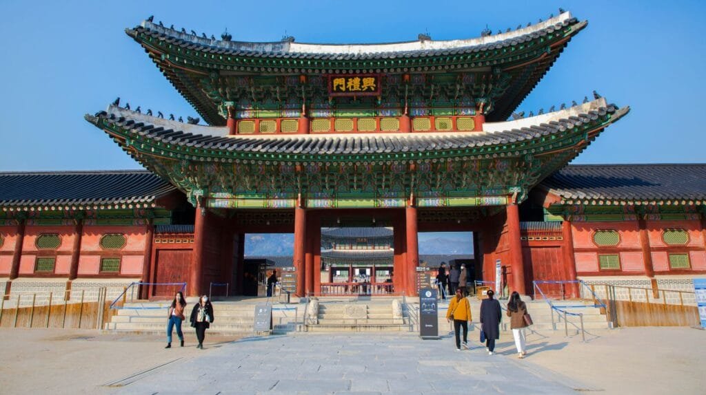 Porte de Gwanghwa, Séoul