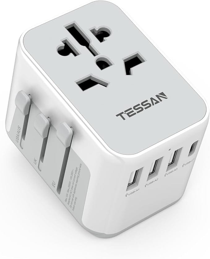 TESSAN Adaptateur Prise Universelle 
