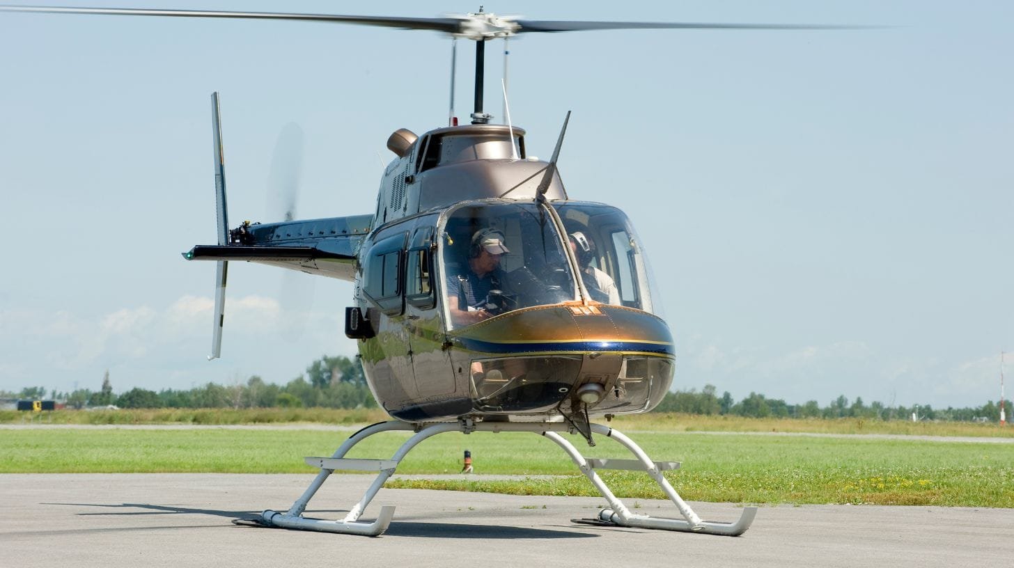 Vol en hélicoptère