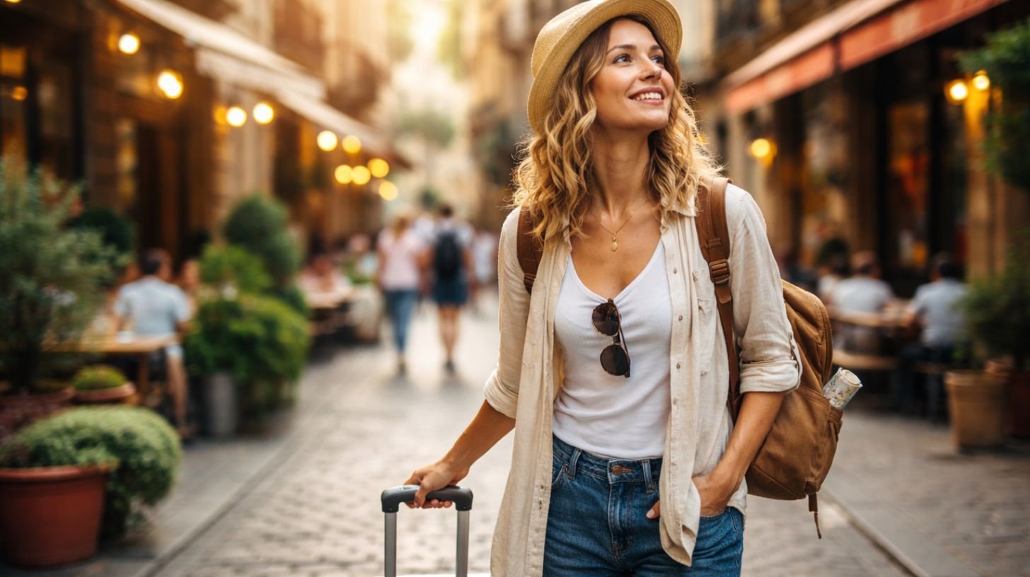 Femme qui voyage 3 ou 4 jours seule en Europe