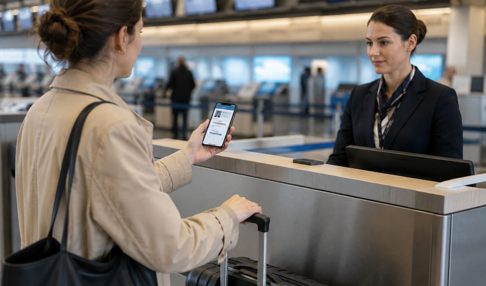 Prendre l’avion avec une carte d’identité numérique en 2026